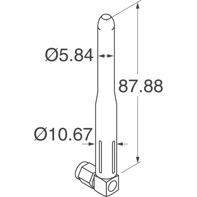 ANT-2.4-CW-RCL Linx Technologies Inc.  Antenas de RF